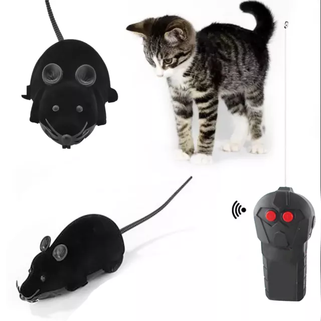 Funny Remote Control Animals Toy Wireless Pet Cat Dog Gifts Interactive Toys