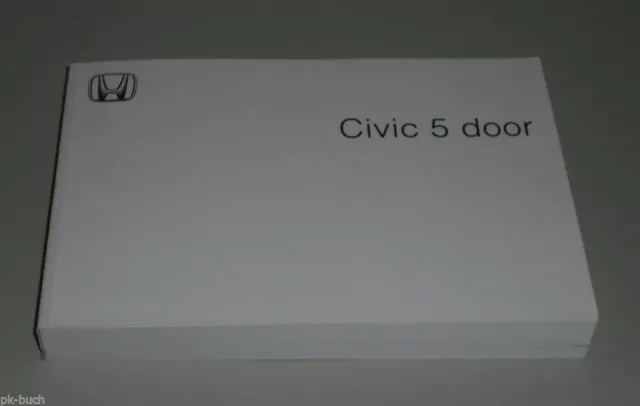 Owner ´S Manual / Manuel Honda Civic 5 Portière 8. Génération A Partir De 2005