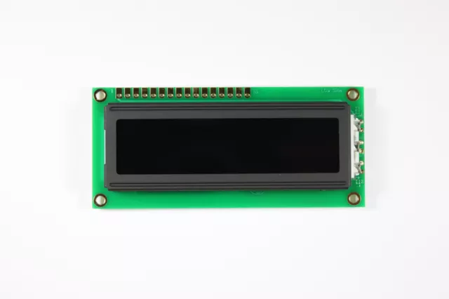 2x16 Zeichen LCD-Modul LC-Display, weiß/negativ, z.B. für Arduino, Raspberry Pi