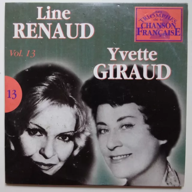 Les Triomphes De La Chanson Française Vol.13 : Line Renaud - [ Cd Album ]