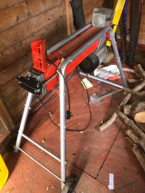 Electric log splitter