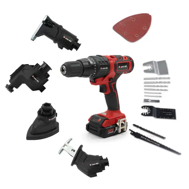 NNEMB Cordless MT3 Max 20V SYNC 5in1 Combi-Tool Kit-with Battery and Charger