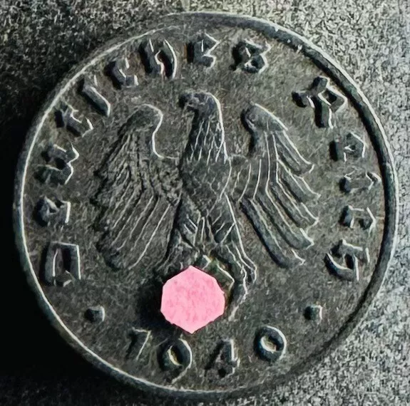 1 Reichspfennig 1940 J Deutsches Reich KM#97 K081223/0E