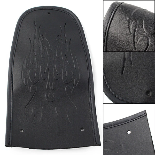 1x pad copertura parafango posteriore bavaglino PU per Harley Touting Road Street Glide 96-18