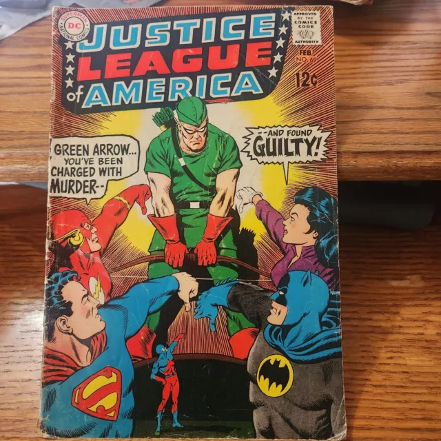 JUSTICE LEAGUE OF AMERICA — DC Comics JLA Vol. 1 No. 69 • Feb. 1969