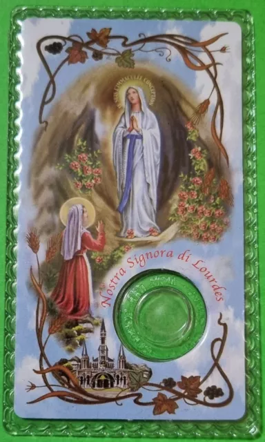 Nostra Signora di Lourdes - Reliquia - Relic - Reliquie - Relique - (A4 -18)