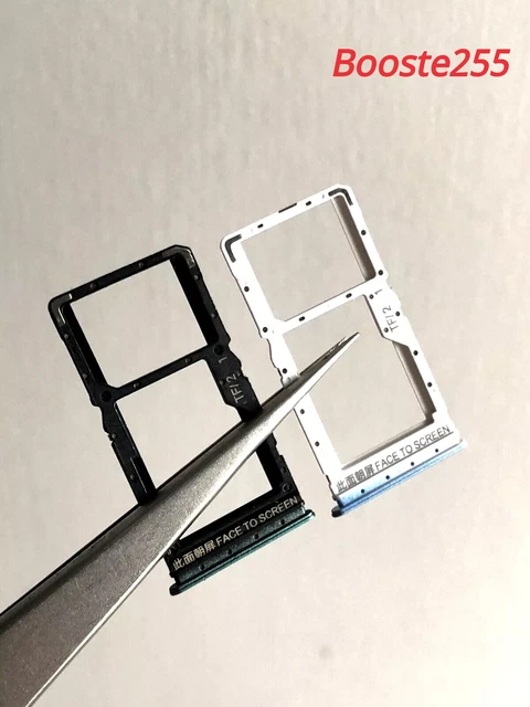 Tiroir Double SIM + Micro SD Pour Xiaomi Redmi Note 12 4G - Noir - Neuf Sous Emballage