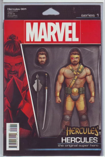 Marvel Comics Hercules  Vol. 2 #1 Jan 2016 Action Figure Cover Same Day Dispatch