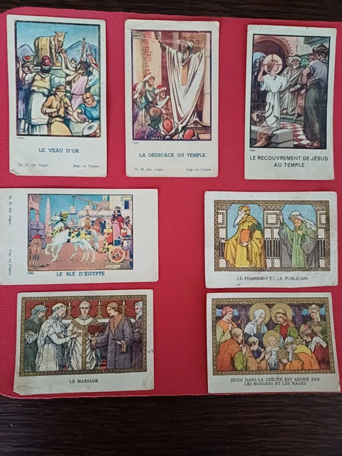 Lot De 198 Images Pieuses Et Canivets Anciens - Bon état - Occasion