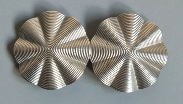 Belles Boucles De Ceinture En Metal Argente & Design