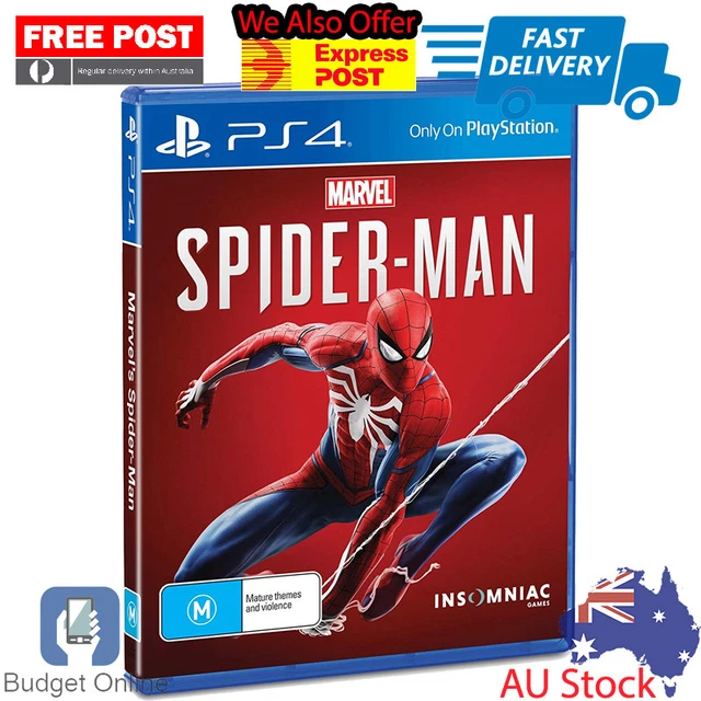 Spider man 2024 ps4 box