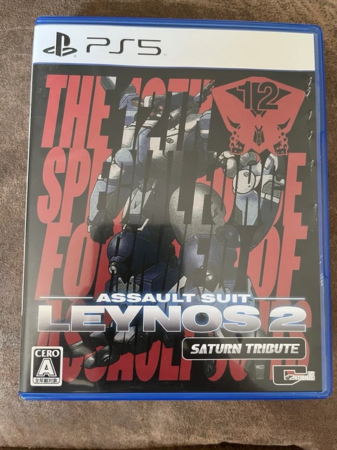 Assault Suit Leynos 2 Saturn Tribute – Neuf Scellé – PS5 – Multi-langues (Shoot Them Up)