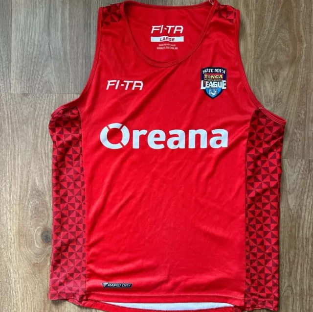 Tonga Rugby league Training Vest Large