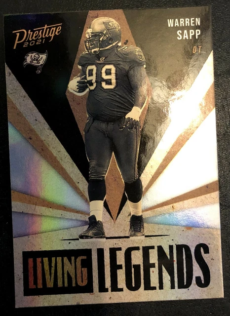 Warren Sapp(Tampa Bay Buccaneers)2021 Panini Prestige-Foil Card/Living Legends
