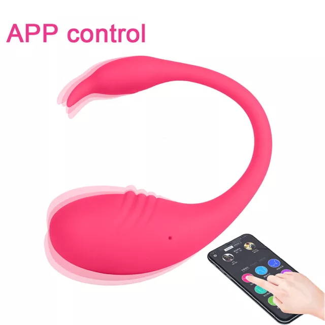 Wireless Bluetooth Remote Control Vibrating Sexy Lace Panties For Women  Strap 