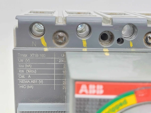 Abb Sace Tmax Xt1 N 125 Frame Xt1n 20 Amp Trip 3 Pole Ci Eez | Meses sin interés