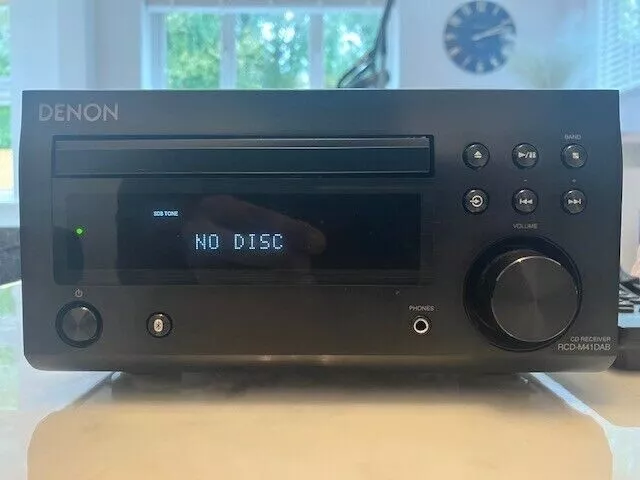 Denon RCD-M41DAB DAB Micro HI-FI CD Receiver - Black