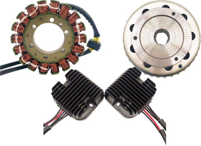 Kit High Output Stator 140 W + Voltage Regulator Rectifier