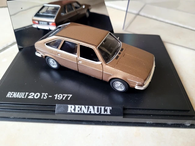 Norev 1/43 – Renault 30 TS 1976 Gris Métal – Miniature Collection Avec Boîte