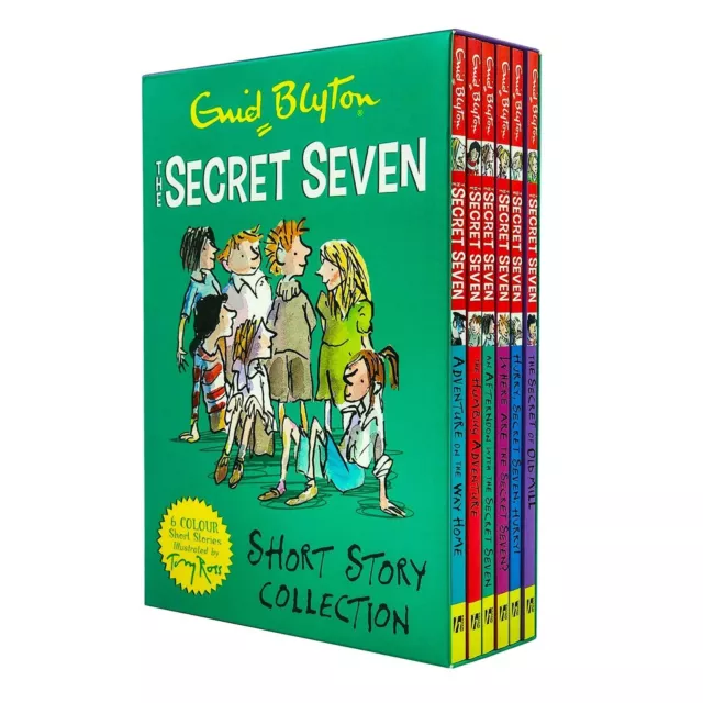 Secret Seven Short Story Collection 6 Books Box Set By Enid Blyton Humbug Advent