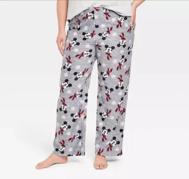 PLUS SIZE 3X Women's Pajamas Fleece Pants Animal Print Leopard
