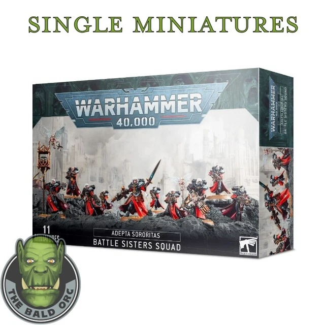 Warhammer 40k - Adepta Sororitas - Battle Sisters Squad - Singles