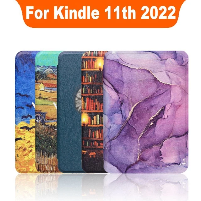 Folio Case C2V2L3 Smart Cover Screen Protector For Kindle 11th 2022 Released