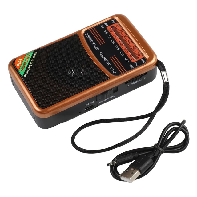 Radio portative AM/FM avec longue réception. - Test et Avis