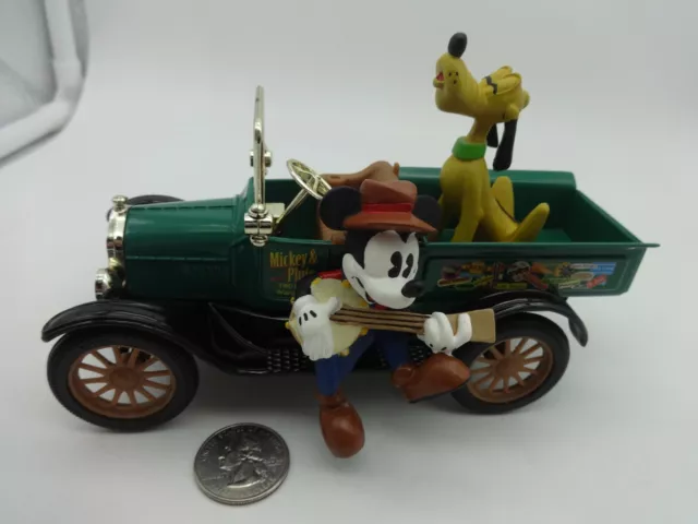 Ertl Disney "Two-Part Harmony" Mickey Mouse & Pluto 1918 Ford Pick-up w/ Box