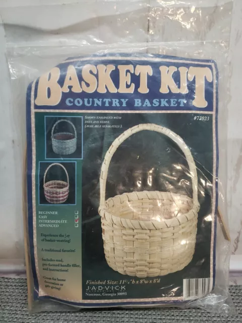 NUEVO DE LOTE ANTIGUO JADVICK ENTERPRISES Kit de cesta de campo Intermedio #73023 1994