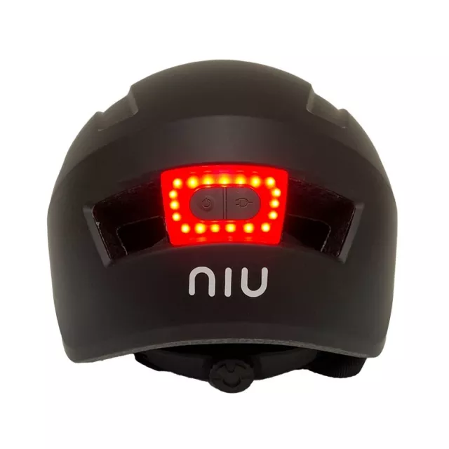 Fahrradhelm Scooter Helm mit LED Beleuchtung hinten e-Bike eBike Helmet B-Ware