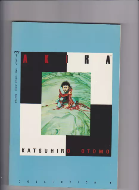 Akira Book # 4 Marvel Tradepaperback Manga En Anglais