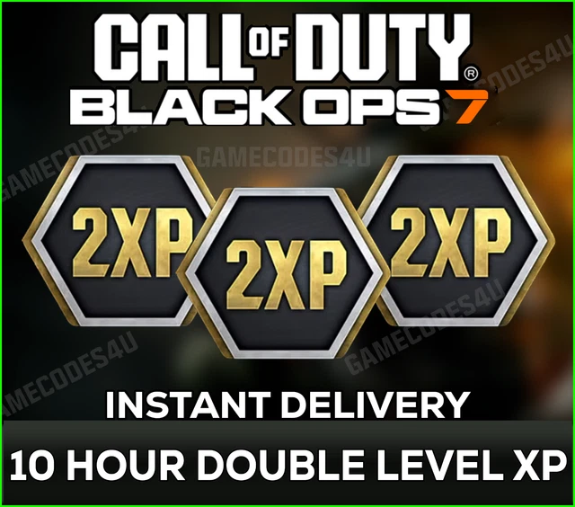 Xp Code Example Bo7 CALL OF DUTY Black Ops 7 BO7 🔥 10 Hours Double Level XP 2XP🔴BO7 CODES ...