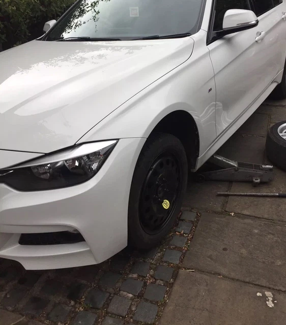 BMW 17 INCH 3 SERIES SPACE SAVER SPARE WHEEL KIT & TOOLS F30 F31 F32 ...