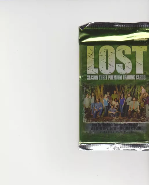 Lost season 3  , trading card pack