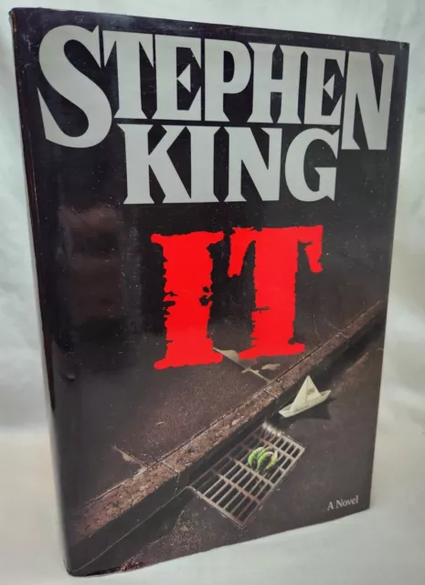 1986, IT, by Stephen King HC w/ DJ, 1st First Edition 1st Print, $22.95 to DJ