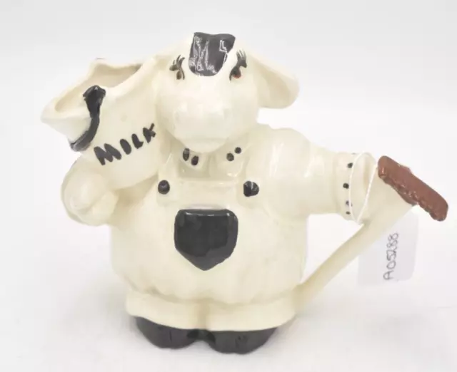 Vintage Cow Milk Jug Ceramic Novelty Decorative Collectible