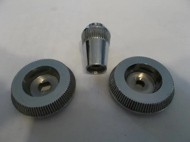 1968 1969 1970 amc amx & javelin radio knobs 3 pieces 2