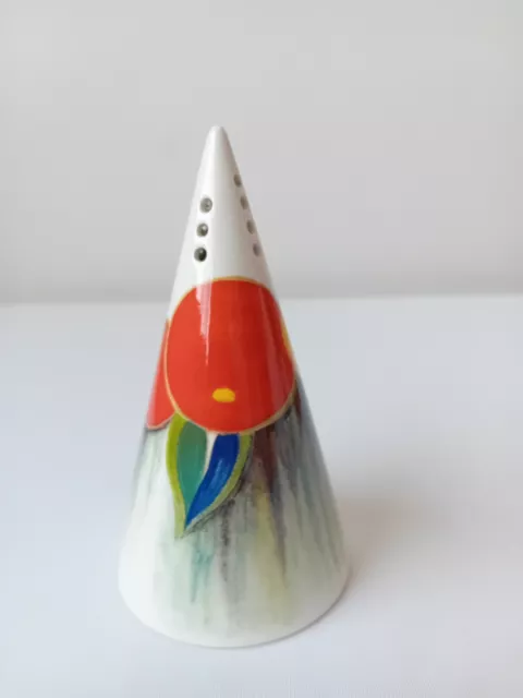 Clarice Cliff Wedgwood Bizarre Sugar Shaker / Sifter Ltd Edition Delicia Citrus