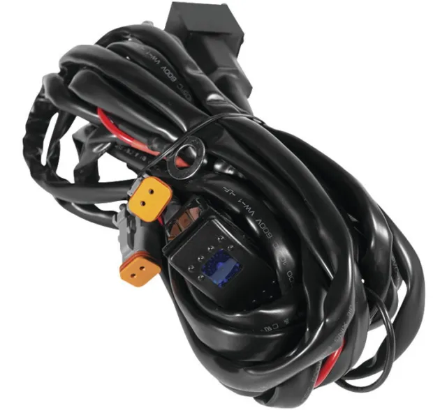 Quad Boss 13019T Wiring Harness Dual DT Connectors up to 150W per fixture