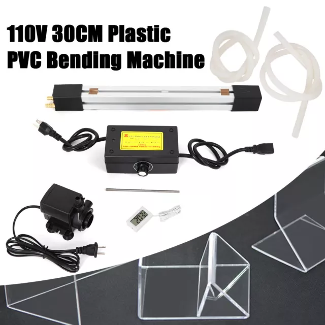 12" Acrylic PVC Plastic Bender Strip Heater Hot Heating Bending Machine 300 W