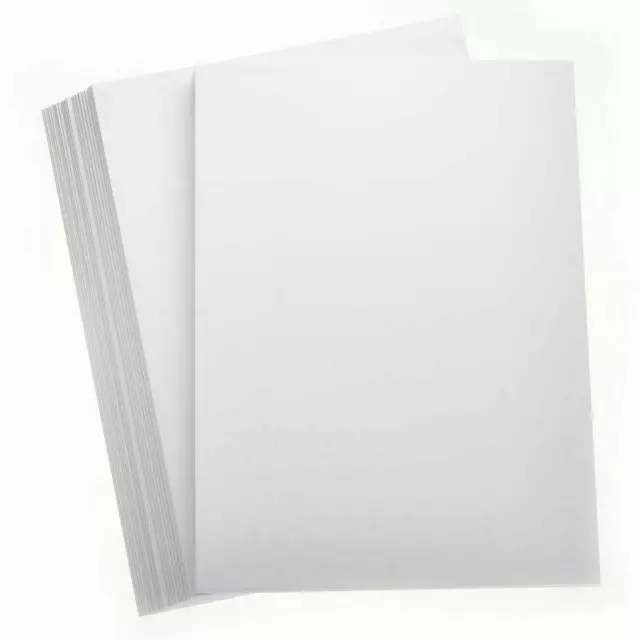 A4 White Card 200gsm Paper Cardboard Sheet Art Craft Print Smooth Copier 15 Pack