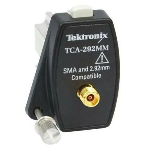 6ab  New Tektronix TCA-292MM 2.92mm TEKConnect Adapter DC-25 GHz TCA-SM