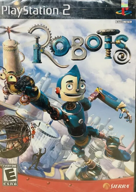 Robots PS2 (Brand New Factory Sealed US Version) Playstation 2 Unopened!