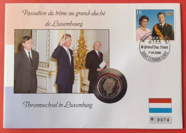 Luxemburg ** 50 Franken 1993 BU ** Coin  Cover  Stamp TOP !!!