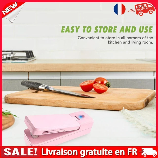 Thermoscelleuse Portative KF-772DH - Double Température (180°C/210°C) - Pour Emballages Plastique Clapet - Alimentation 110-240V - 4