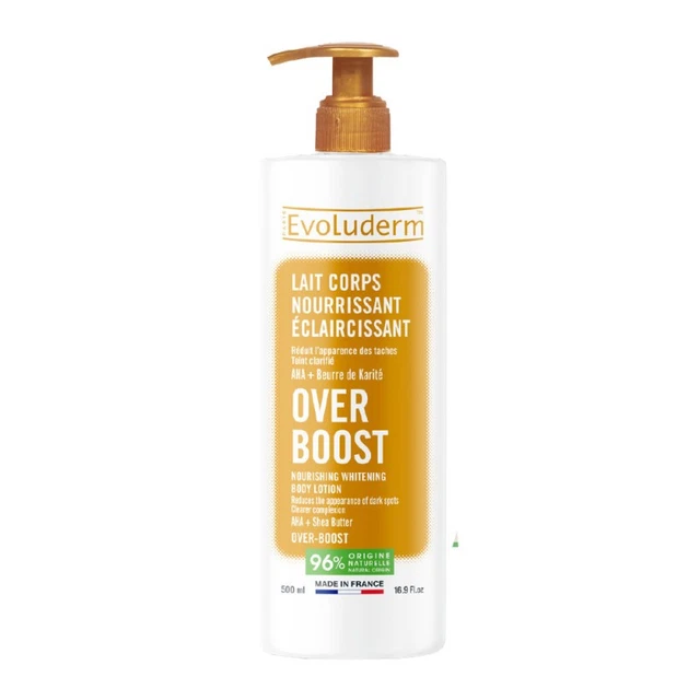 Lait éclaircissant DermoEvolution à L'huile De Rosier Muscat - Flacon 500 Ml, Neuf