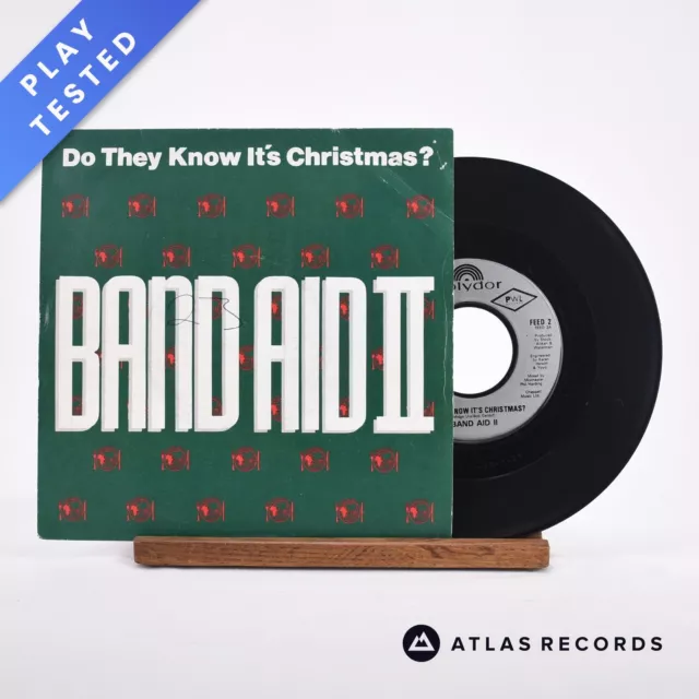 Band Aid II - Do They Know It's Christmas? - 7" Vinyl Record - VG+/EX