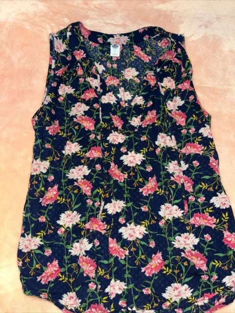 Old Navy Floral Top/Sleeveless Blouse. Size Small Women’s