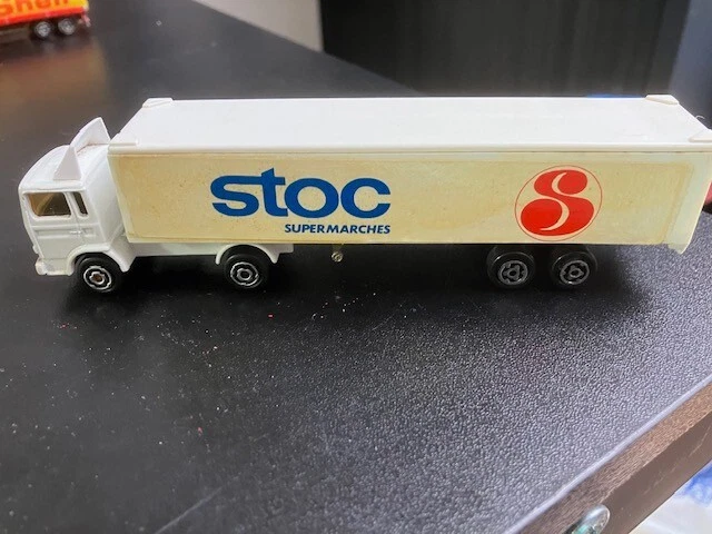 Lot Majorette - Semi-remorque Saviem Renault Et Transporteur De Voitures - Occasion